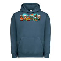 Pigment Midnight Navy american football coffee cups Urban Hoodie - Jasminsmagicworld