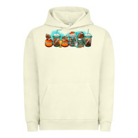 Pigment Pistachio american football coffee cups Urban Hoodie - Jasminsmagicworld