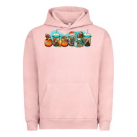 Pigment Salmon american football coffee cups Urban Hoodie - Jasminsmagicworld