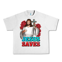Jesus Saves Urban Heavy Tee | Teevron