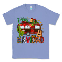 Colony Blue Feliz Navidad Christmas Mexico Classic Tee - HowdyJamesFarm