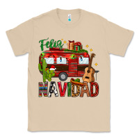 Mushroom Feliz Navidad Christmas Mexico Classic Tee - HowdyJamesFarm