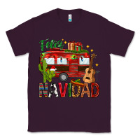 Plum Feliz Navidad Christmas Mexico Classic Tee - HowdyJamesFarm