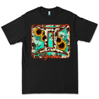 Black gemini turquoise cowhide Premium Tee - RanaPortraitStore