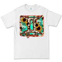 White gemini turquoise cowhide Premium Tee - RanaPortraitStore