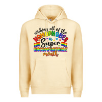Pina Colada wishing all of the homophobes uncomfortable month Premium Hoodie - Artiststas