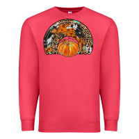 Cardinal western pumpkin fall rainbow Premium Sweatshirt - JahusDesignShop