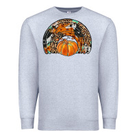 Heather Grey western pumpkin fall rainbow Premium Sweatshirt - JahusDesignShop