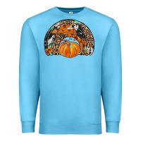 Ocean Blue western pumpkin fall rainbow Premium Sweatshirt - JahusDesignShop