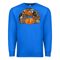 True Royal western pumpkin fall rainbow Premium Sweatshirt - JahusDesignShop
