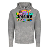 Cloud Rock Kindergarten Teacher Life Vintage Hoodie - LillyAllenDesigns