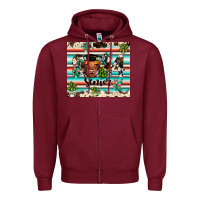 Burgundy 2024 senior cow Zipper Hoodie - JahusDesignShop