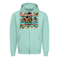 Seafoam 2024 senior cow Zipper Hoodie - JahusDesignShop