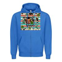 True Royal 2024 senior cow Zipper Hoodie - JahusDesignShop