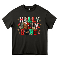 Asphalt holly jolly babe Heavy Core Tee - CowGirlArtShop