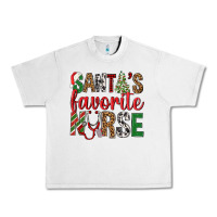 Lunar Rock Santa's Favorite Nurse Urban Heavy Tee - BundleAndBundleShop