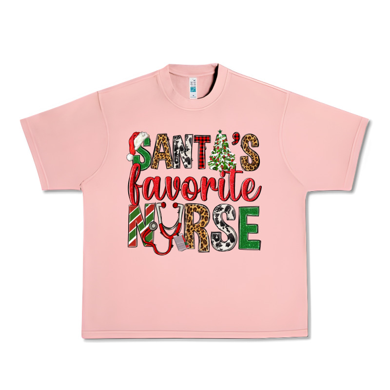 Santa's Favorite Nurse Urban Heavy Tee by BundleAndBundleShop | Teevron