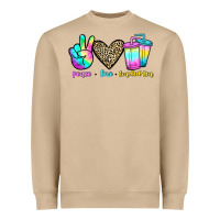 Mushroom peace love loaded tea Heavyweight Sweatshirt - JahusDesignShop