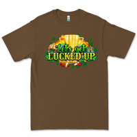 Cacao St. Patrick's Day American Football Premium Tee - HowdyJamesFarm