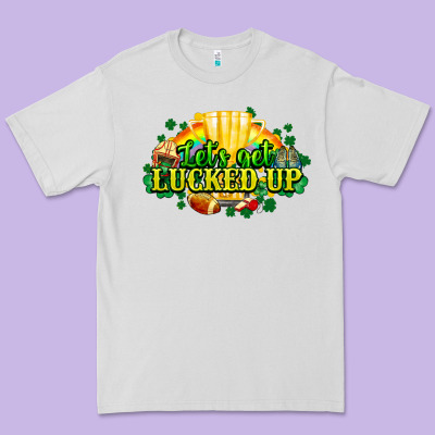 St. Patrick's Day American Football Premium Tee Designed By Howdyjamesfarm