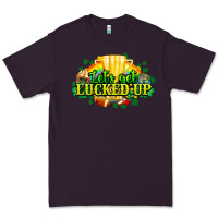 Plum St. Patrick's Day American Football Premium Tee - HowdyJamesFarm