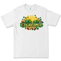 White St. Patrick's Day American Football Premium Tee - HowdyJamesFarm