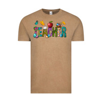 Vintage Coffee Easter Teacher Vintage Tee - BundleAndBundleShop