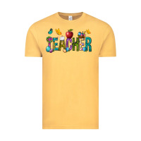 Vintage Mustard Easter Teacher Vintage Tee - BundleAndBundleShop