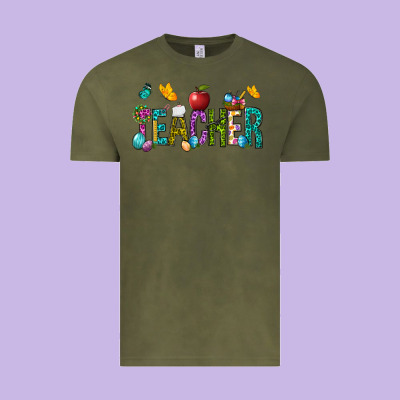 Easter Teacher Vintage Tee Designed By Bundleandbundleshop