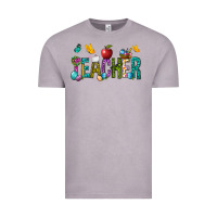 Vintage Zinc Easter Teacher Vintage Tee - BundleAndBundleShop