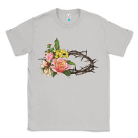 Moon Dust Crown of thorns floral Easter Classic Tee - CowGirlArtShop