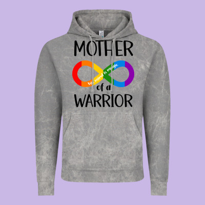 Mother Of Warrior Vintage Hoodie Designed By Cowhidedigitalart