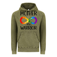 Vintage Olive Mother Of Warrior Vintage Hoodie - CowhideDigitalArt