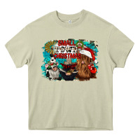 Mossy small town christmas Heavy Core Tee - CowGirlArtShop