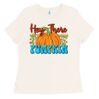Bone Hey There Pumpkin Ladies Tee - FaDigitalArtStudio