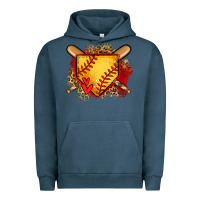 Pigment Midnight Navy softball home plate Urban Hoodie - Jasminsmagicworld