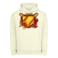 Pigment Pistachio softball home plate Urban Hoodie - Jasminsmagicworld