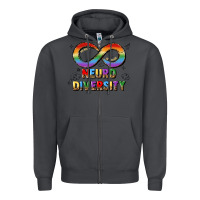 Smoke neurodiversity Zipper Hoodie - JahusDesignShop