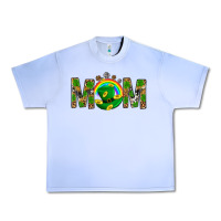 Western Mom With Shamrocks Urban Heavy Tee | Teevron