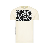 Vintage Arctic distressed black glitter cowhide pattern Vintage Tee - RanaPortraitStore