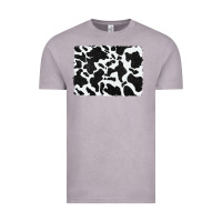 Vintage Zinc distressed black glitter cowhide pattern Vintage Tee - RanaPortraitStore