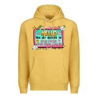 Antique Gold hello you are allowed to love books more than peop Premium Hoodie - Artiststas