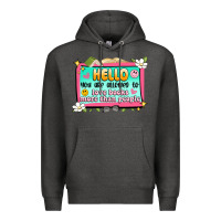 Charcoal Heather hello you are allowed to love books more than peop Premium Hoodie - Artiststas