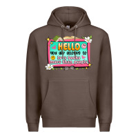 Coffee hello you are allowed to love books more than peop Premium Hoodie - Artiststas
