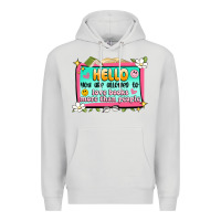 Dove Grey hello you are allowed to love books more than peop Premium Hoodie - Artiststas