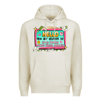 Oatmeal Heather hello you are allowed to love books more than peop Premium Hoodie - Artiststas