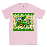 Bubblegum Pink St. Patrick's truck Classic Tee - CowGirlArtShop