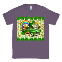 Lavender St. Patrick's truck Classic Tee - CowGirlArtShop