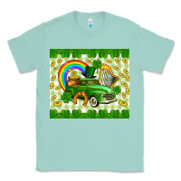 Seafoam St. Patrick's truck Classic Tee - CowGirlArtShop