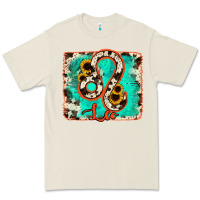 Bone leo turquoise cowhide Premium Tee - RanaPortraitStore